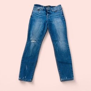 Lucky Brand Blue Ankle & Cropped Jeans